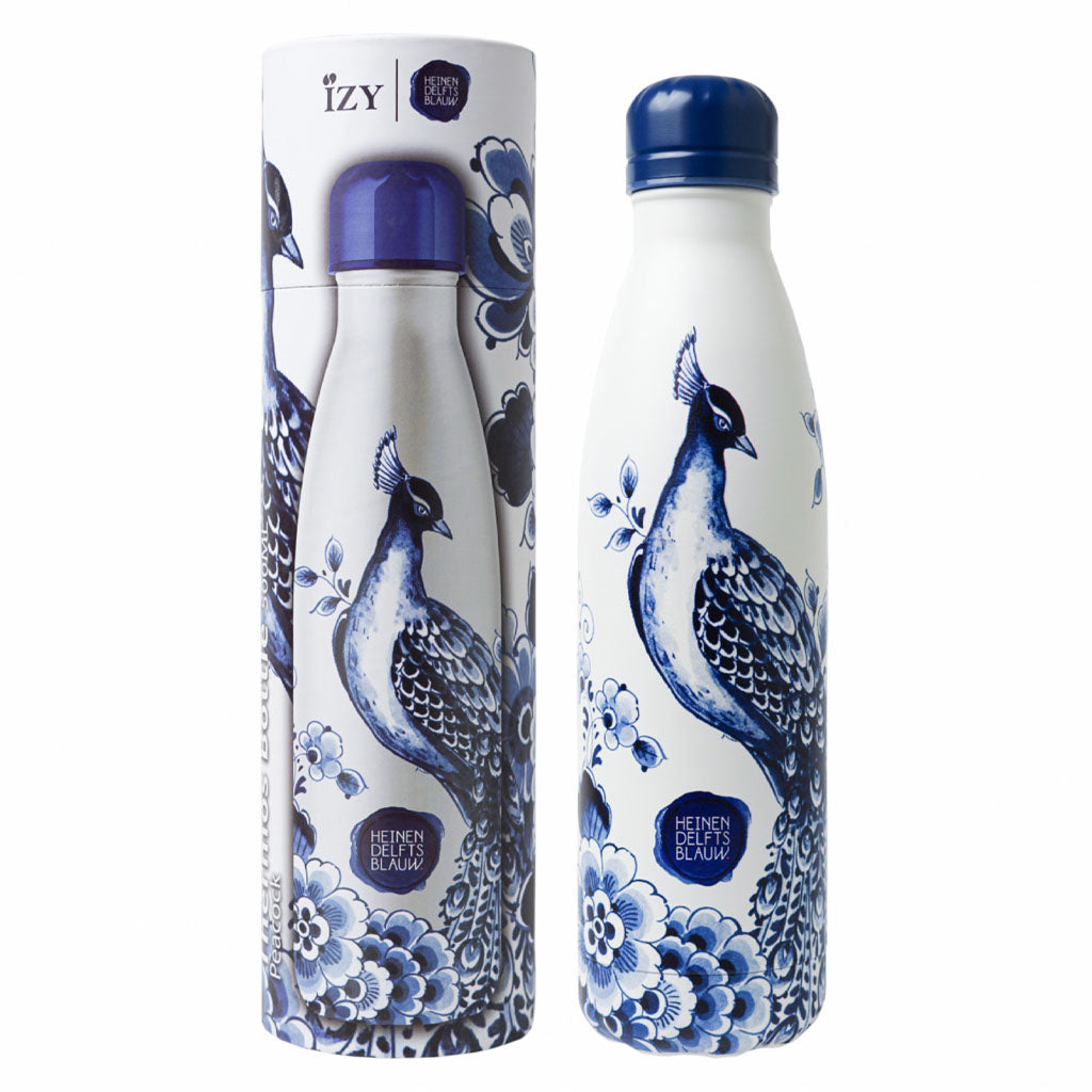 Delft Blue Thermos Bottle Gift Set + Free Gift!
