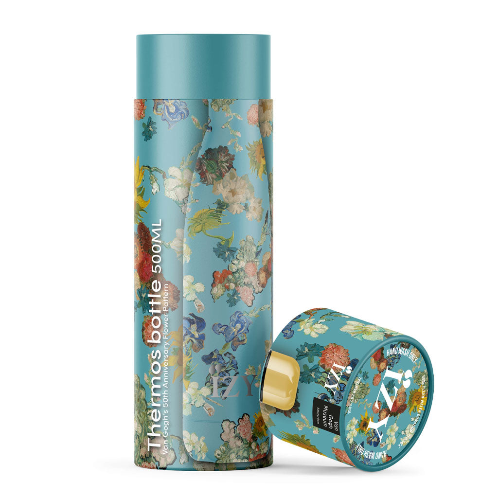Shop Now! VAN GOGH MUSEUM 50 Years IZY Thermo Bottle Gift Set + Free Gift