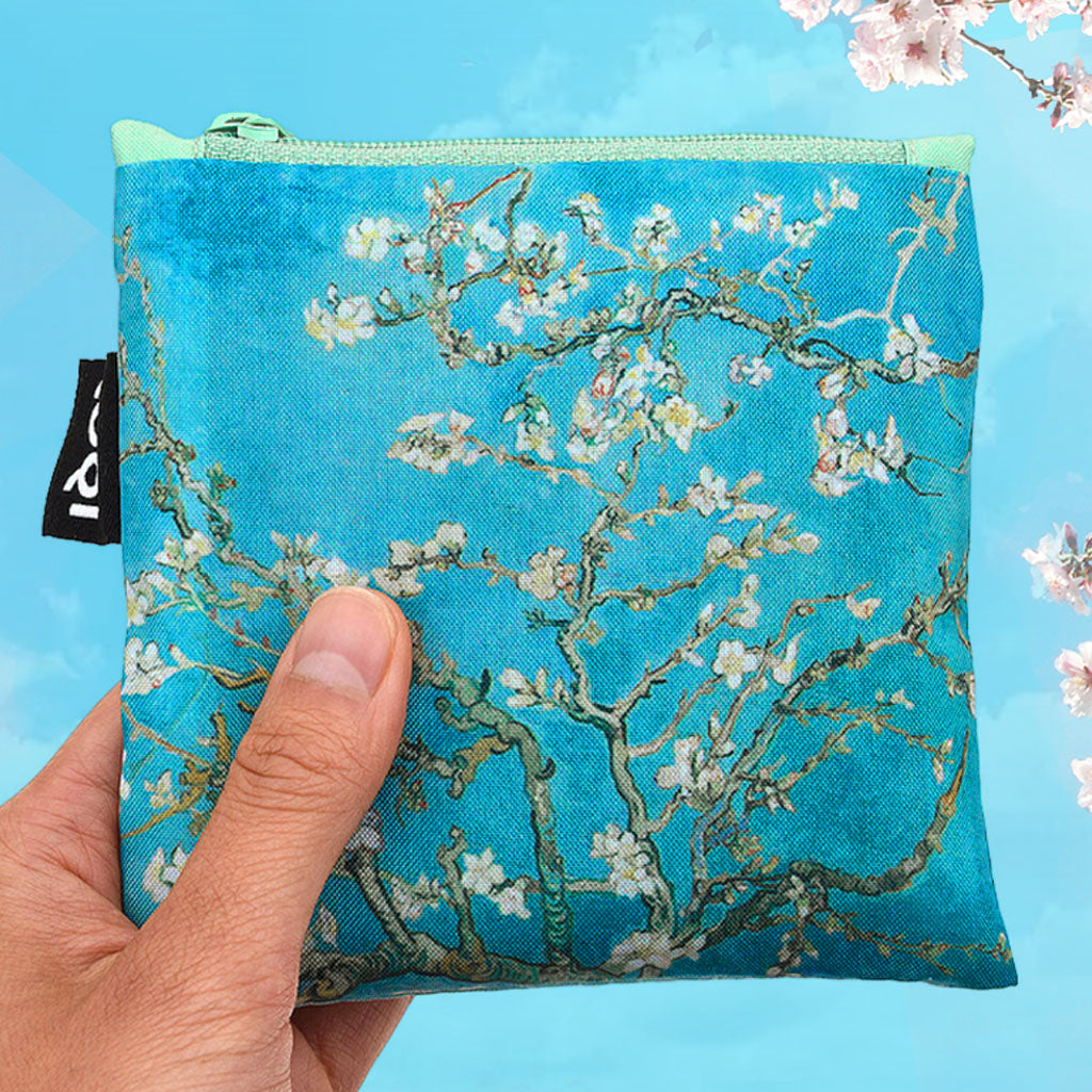 Van Gogh's, Almond Blossom, foldable shopping bag