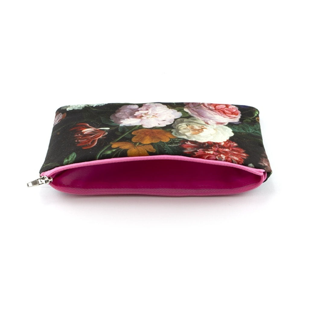 Rijksmuseum Collection, Beautiful Make-Up Bag/ Etui, Still Life Flowers, Gift Set DE HEEM