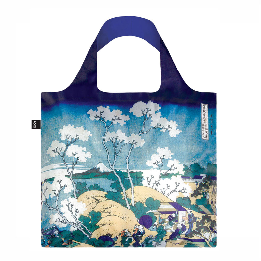 Hokusai, Fuyi Goten-Yama, foldable shopping bag
