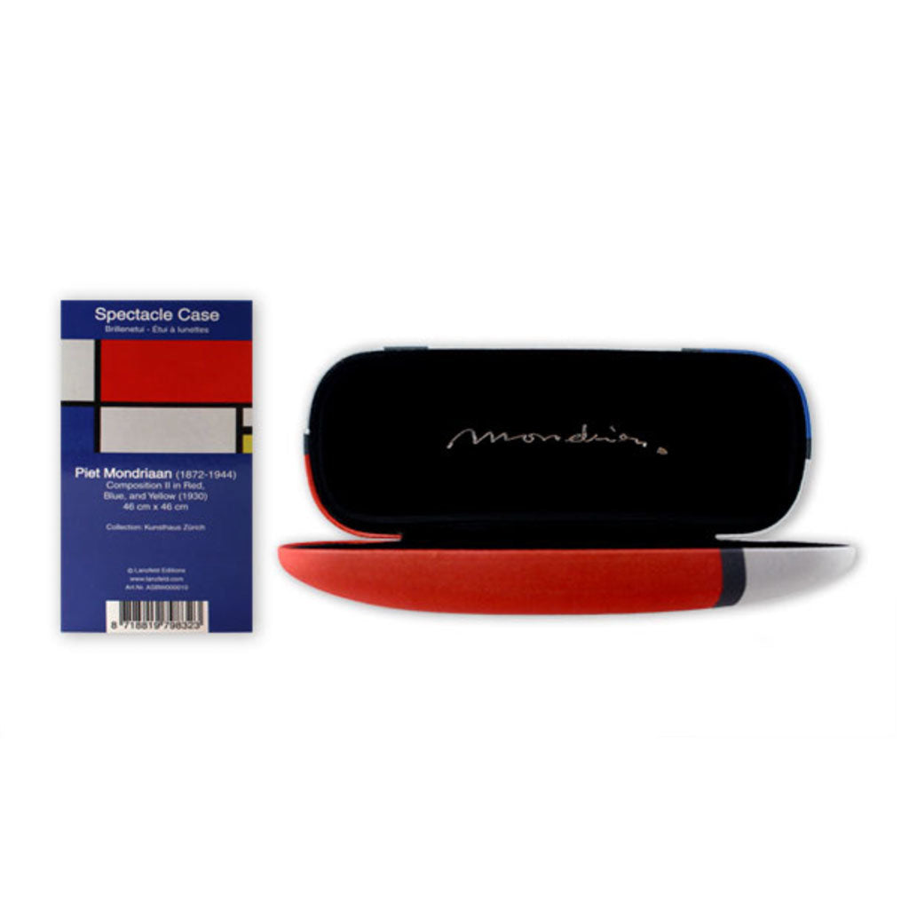 Shop Now! Gift Sets from Holland Mondrian Museum Spectacle Case Box & Lens Cloth Souvenirs!