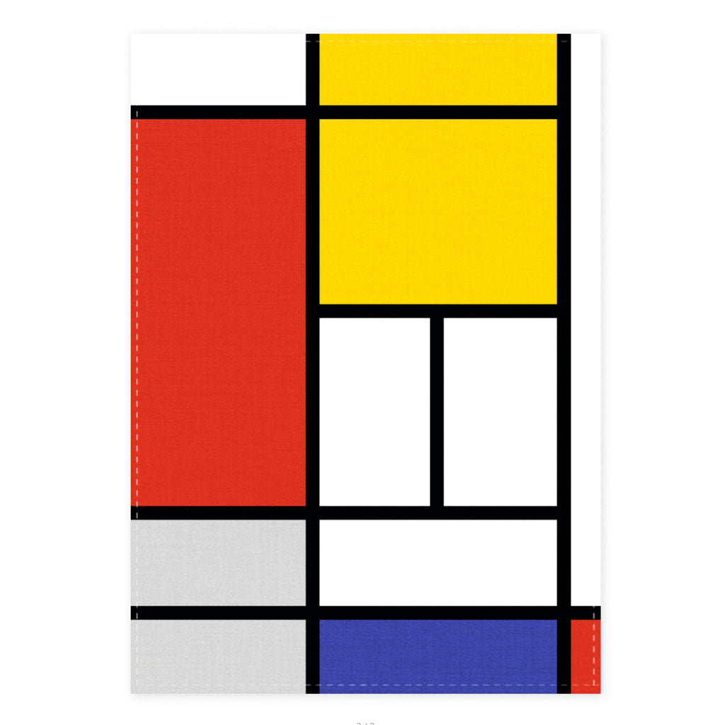 Shop Now! From Holland Mondrian Museum, Tea Towel,, Luxury Souvenirs Gift Set!