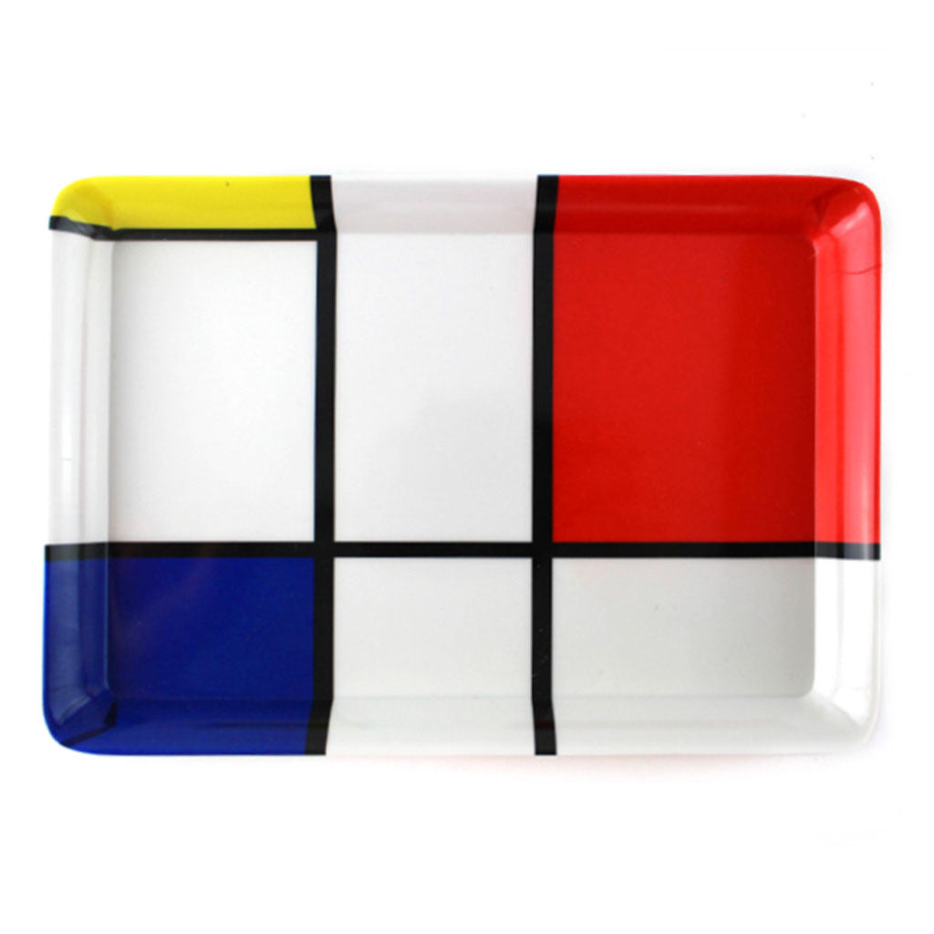 Shop online exclusive gifts from Mondrian's "Composition, Yellow, Blue and Red! Mug & Tray set!