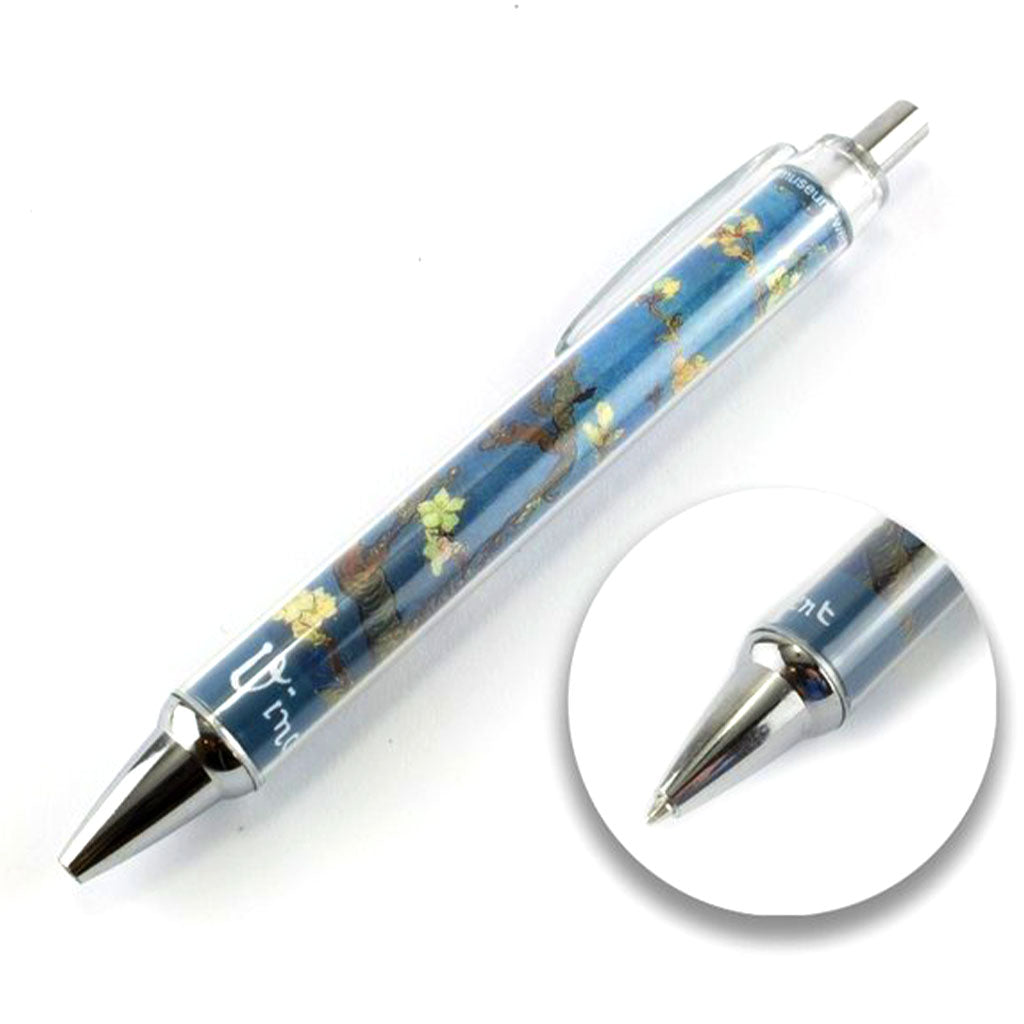 "Shop our Van Gogh's Almond Blossom IZY Water Bottle Thermo Mug Set online! A perfect gift for loved ones or yourself. Includes Thermo IZY mug and a free almond blossom magnetic bookmark. Limited stock, shop now!"