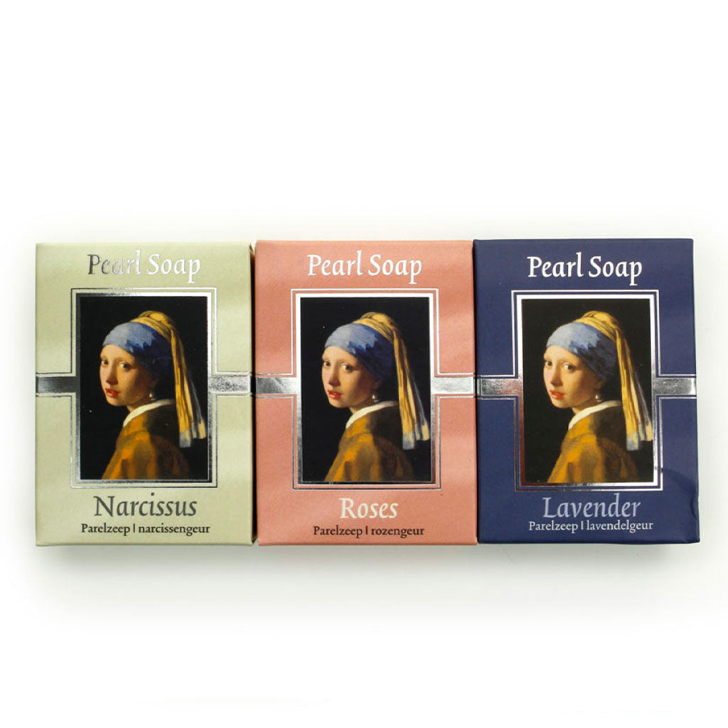 Shop Now! Holland's Mauritshuis Collection VERMEER, Soap Set of 3 Pieces,  'Girl with the Pearl Earring'  Beauty Gift Set