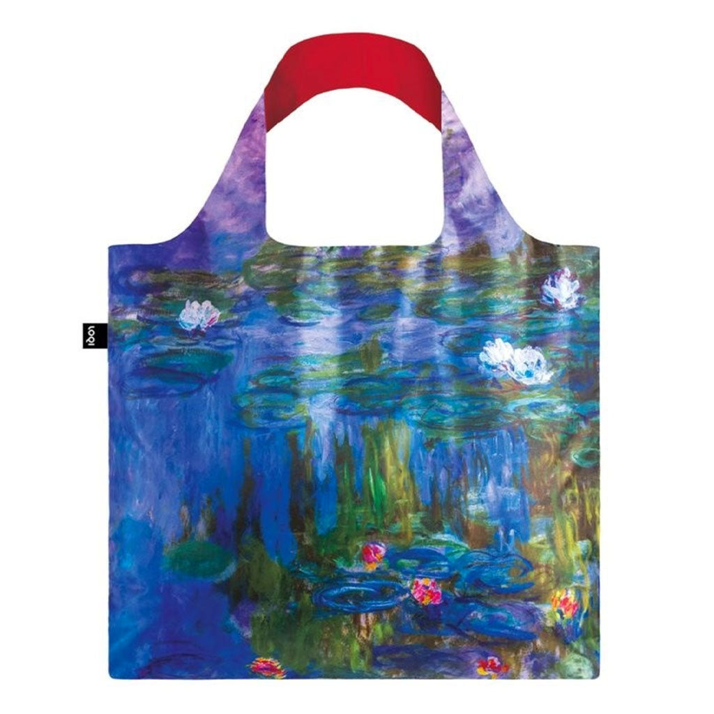 Monet, Water Lilies, foldable shopping bag