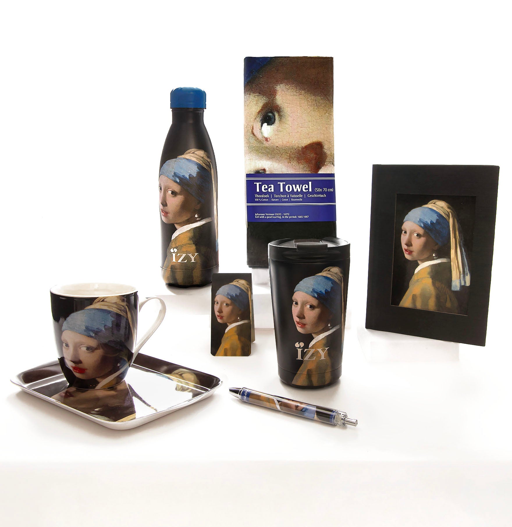 Shop Now! Holland's Mauritshuis Souvenir Gift Sets! 'Girl wit a Pearl Earring' Luxury Gift Set, Vermeer