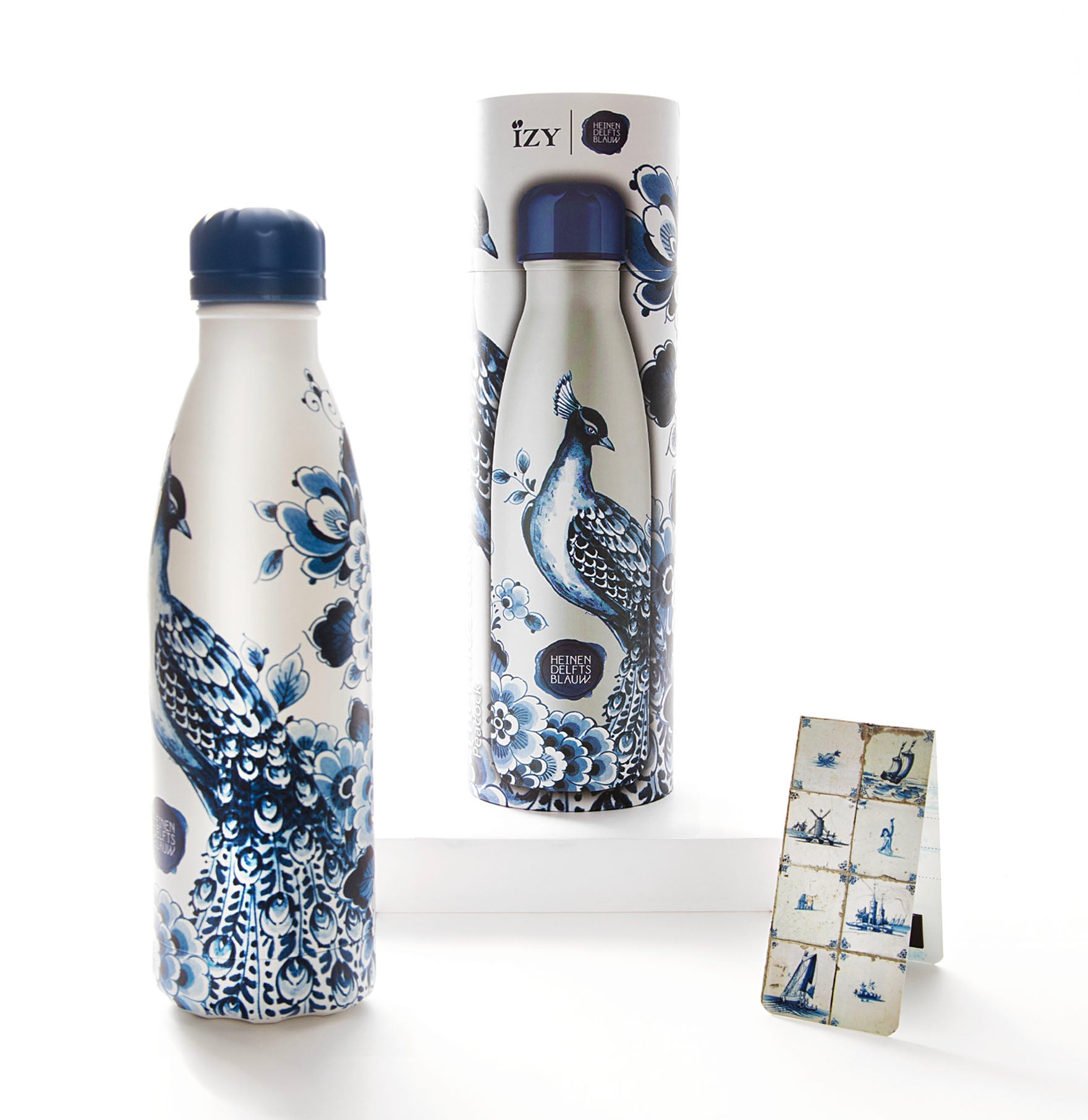 Delft Blue Thermos Bottle Gift Set + Free Gift!
