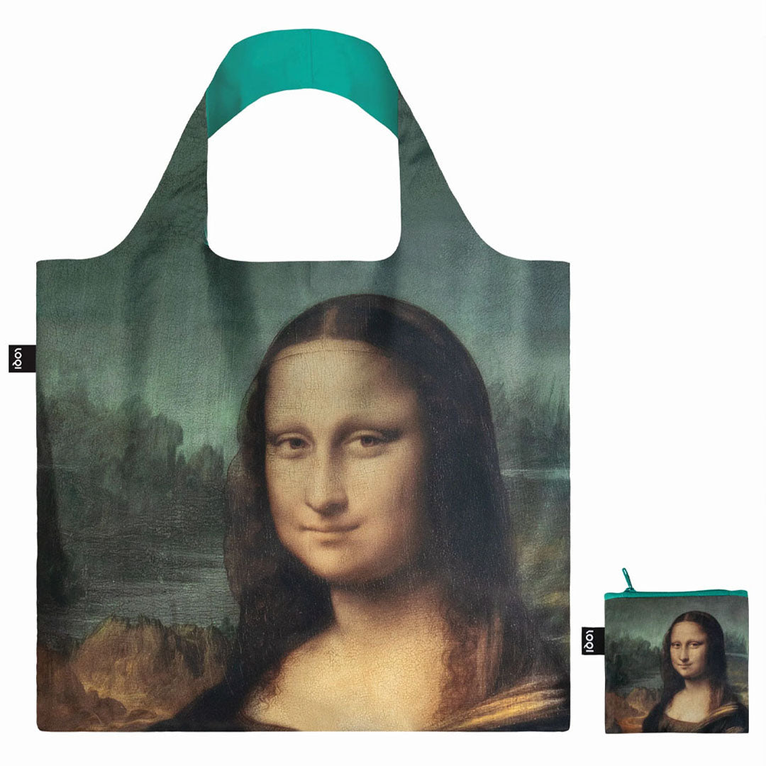 Davinci, Mona Lisa, foldable shopping bag
