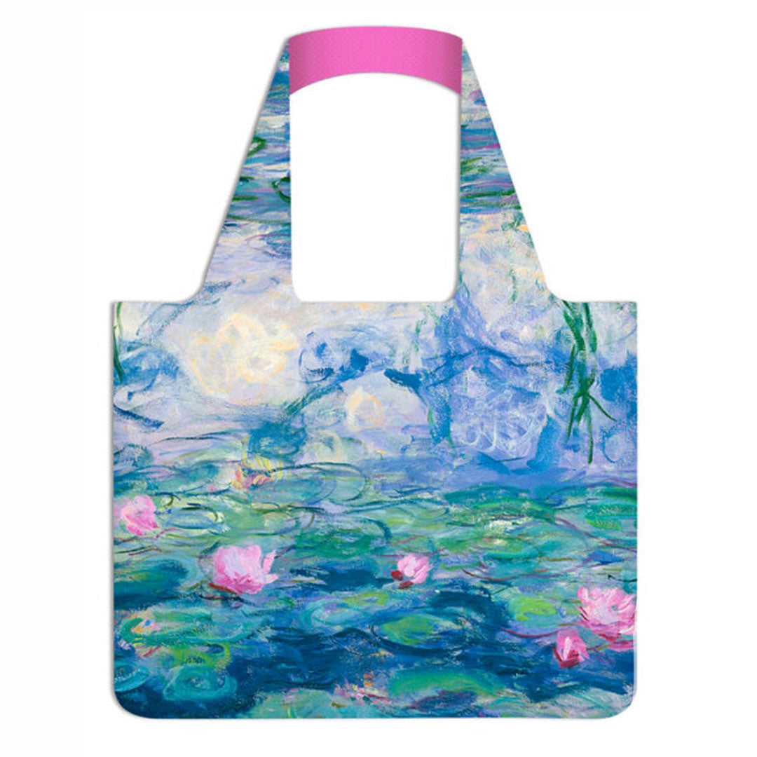 Monet, Waterlilies, foldable shopping bag