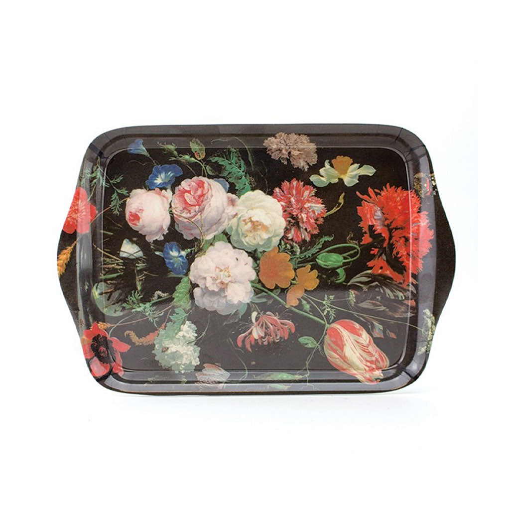 Rijksmuseum Collection, Beautiful Tray,  Still Life Flowers, Gift Set DE HEEM