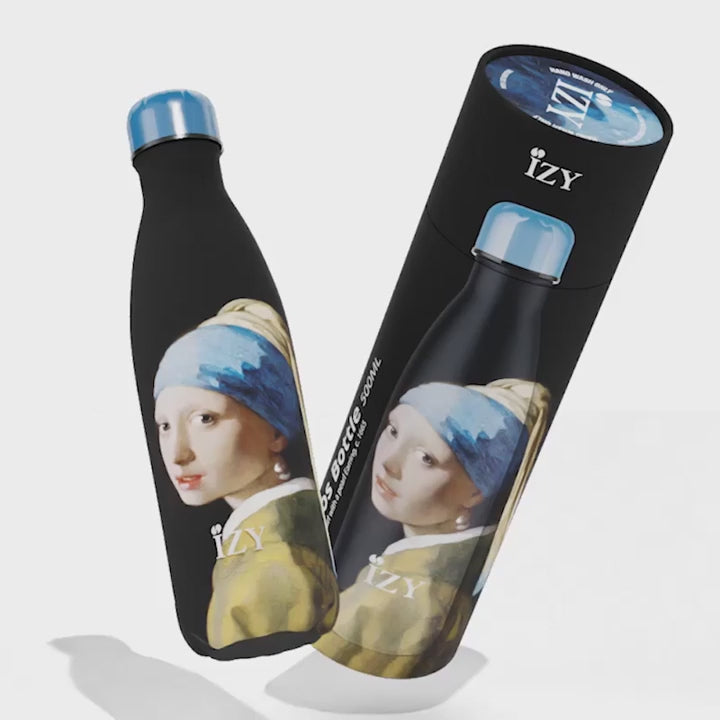Shop Now! Holland's Mauritshuis Souvenir Gift Sets! 'Girl wit a Pearl Earring', IZY Thermo Bottle, , Luxury Gift Set, Vermeer