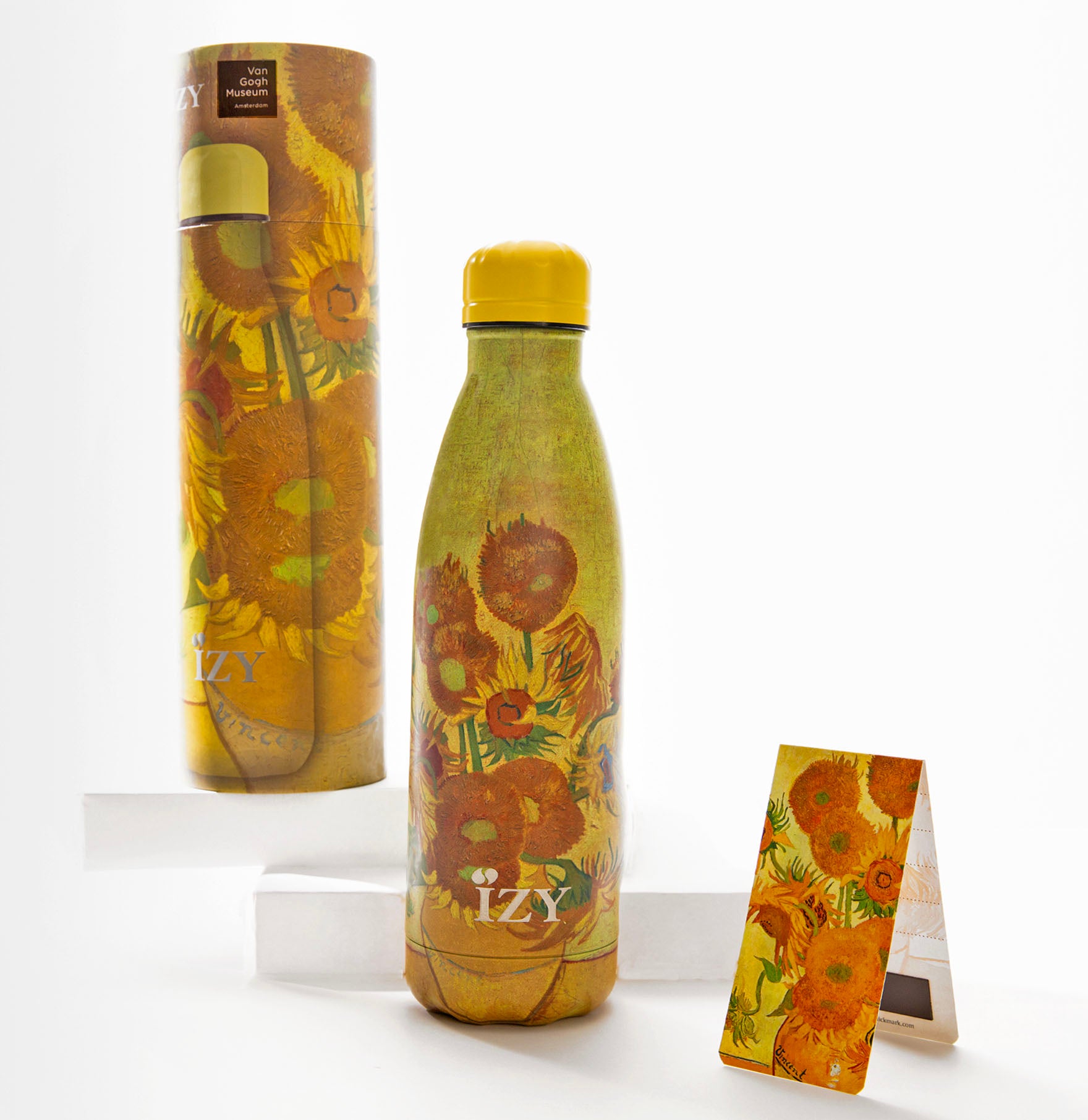 Shop Now! Holland's VAN GOGH Sunflowers Museum Souvenir Thermo Bottle Gift Set + Free Gift!