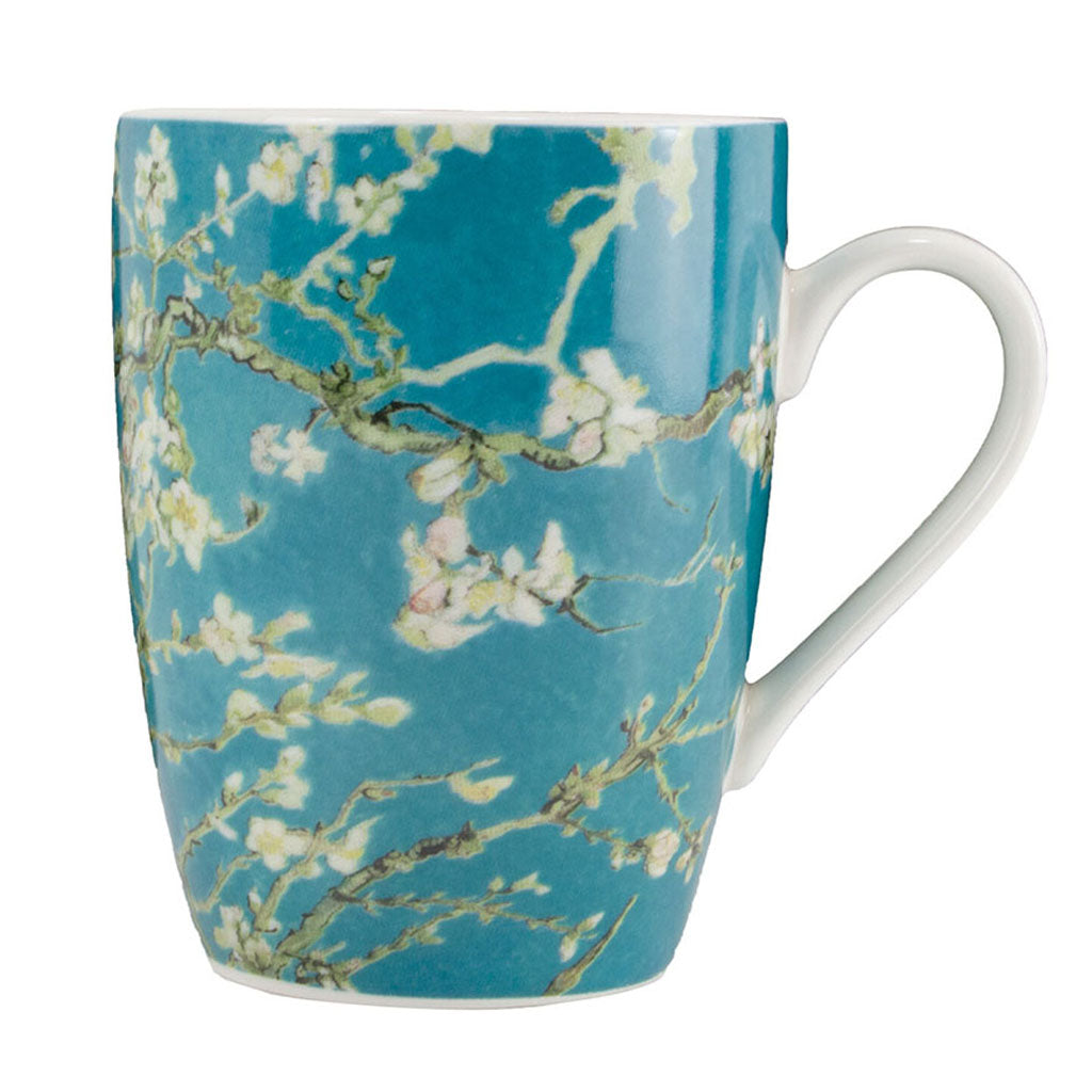 Shop now! "Elevate your indulgence – shop now for the extraordinary mug gift set, in sets of 2, 4, or 6,  from the Vincent van Gogh Museum, inspired by the iconic Almond Blossom painting by Vincent van Gogh. Perfect for Loved Ones, friends or yourself. Experience the artistic charm of Dutch museum-inspired gifts from the old masters. Enjoy Worldwide Shipping!"
