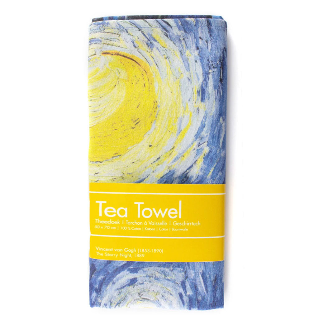 Van Gogh Luxurious Tea towel Set Off 4, 1 for Free!