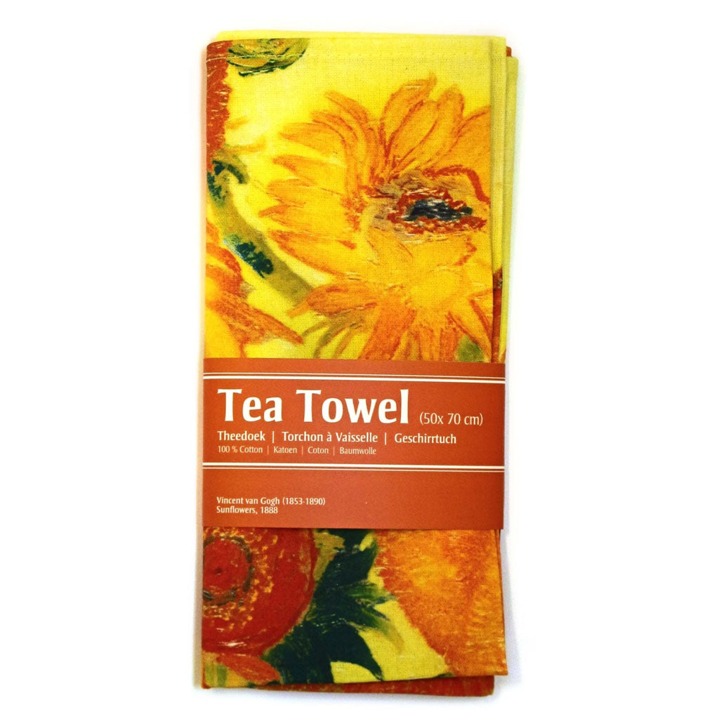 Van Gogh Luxurious Tea towel Set Off 4, 1 for Free!