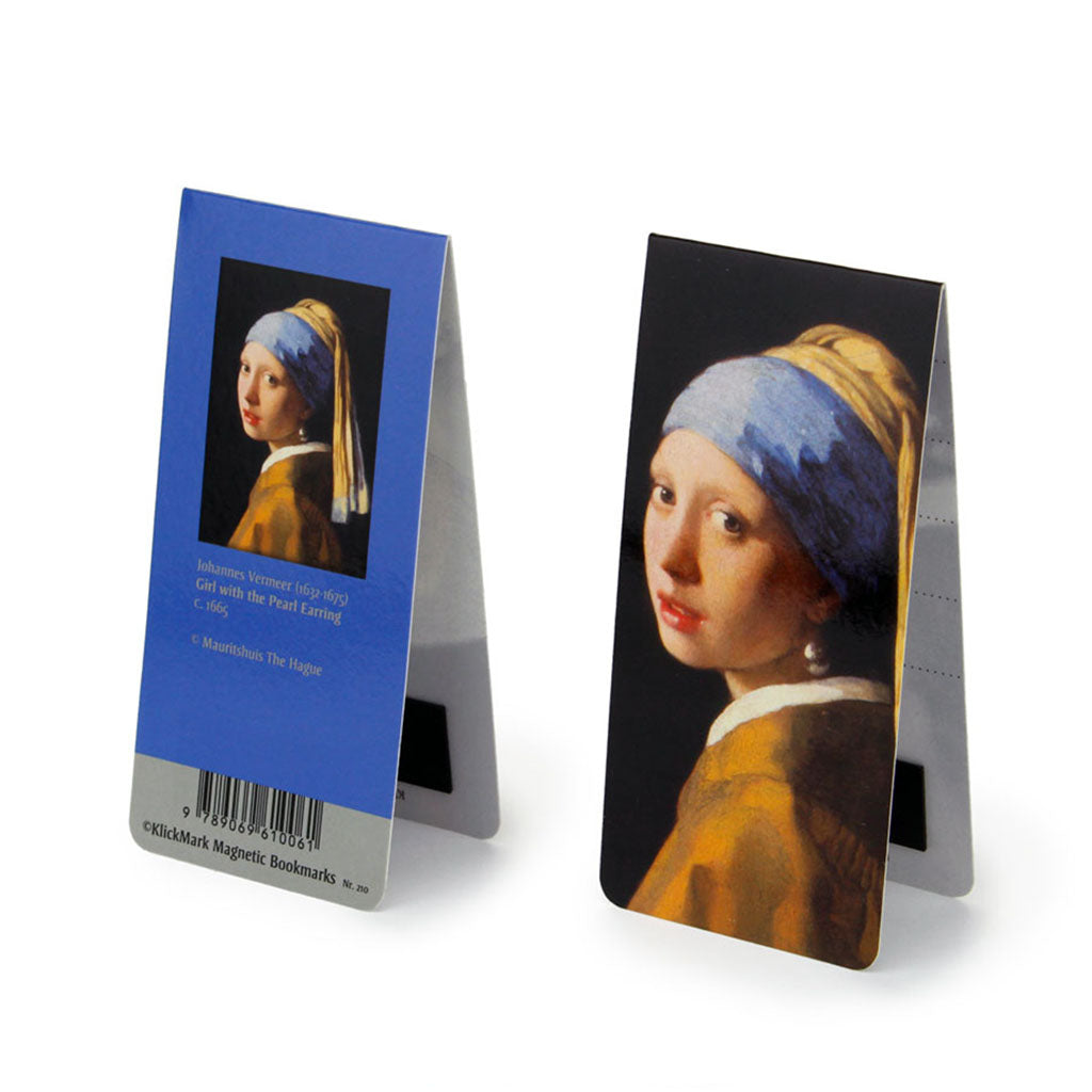Shop Now! Holland's Mauritshuis Souvenir Gift Sets! 'Girl wit a Pearl Earring', Magnetic Bookmark, Luxury Gift Set, Vermeer